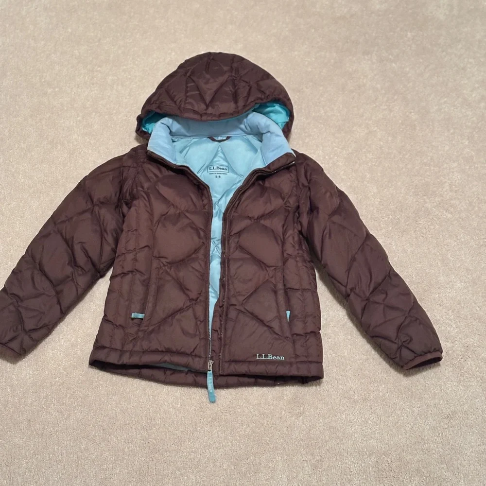kid’s 80% goose down Jacket size 8 - Picture 2 of 12